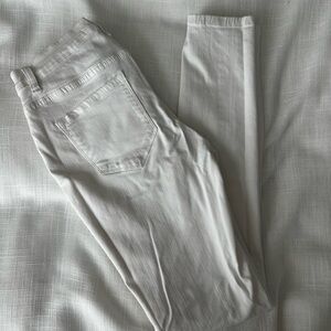 White Skinny Jeans for Women - Stretch Slim Fit